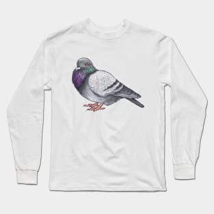 Fat Pigeon Long Sleeve T-Shirt